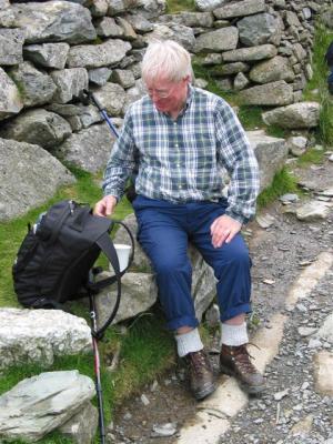 Geoff getting sorted