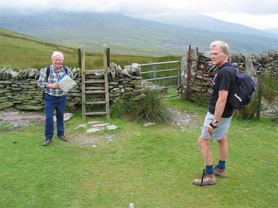 Bwlch Maesgwm. Snowdon the long way