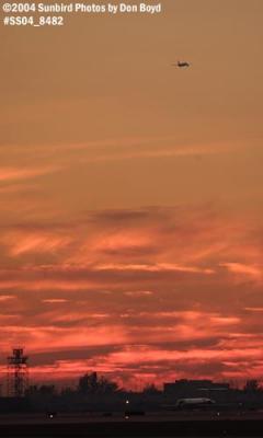 MIA sunset stock photo #8482