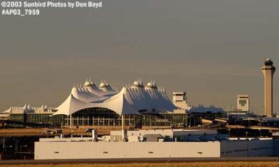 November 2003 - Terminal and Air Traffic Control Tower at Denver International Airport