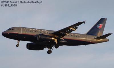 United Airlines A319-131 N831UA aviation stock photo #7968