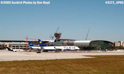 2005 - The new Concourse J at MIA airport construction stock photo #3173