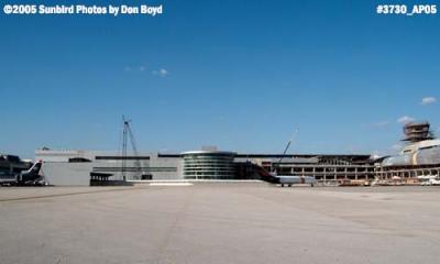 2005 - New South Terminal and Concourse J at MIA airport construction stock photo #3730