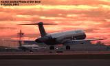 American Airlines MD-83 N76201 sunset aviation stock photo #8481