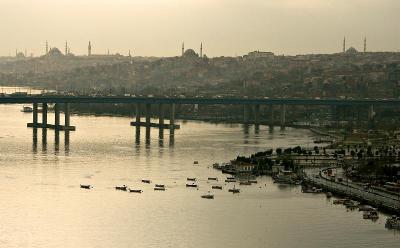 View of the Golden Horn from Eyup