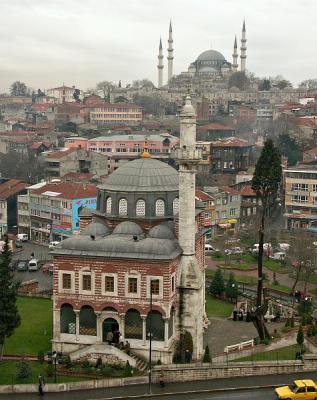 View from Zayrek Mosque