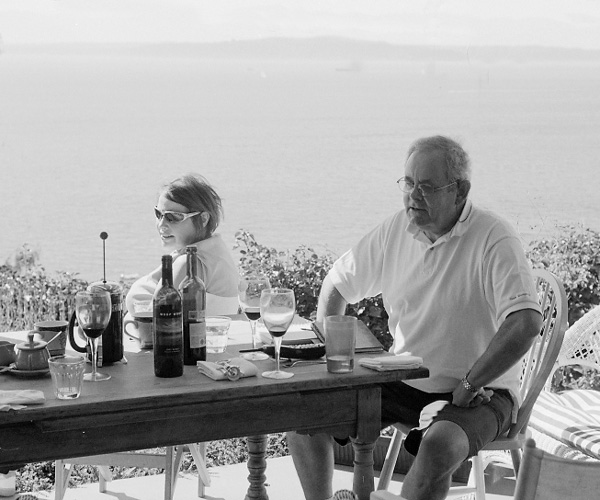 Hugh and Bronnie