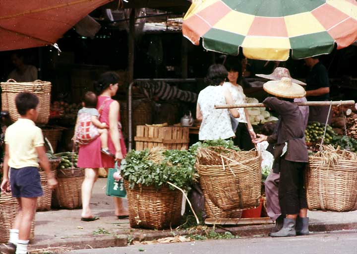 Vegetable Market Hong Kong