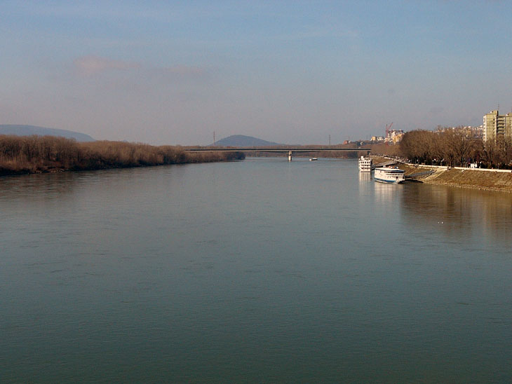 Danube river - looking to the Austria