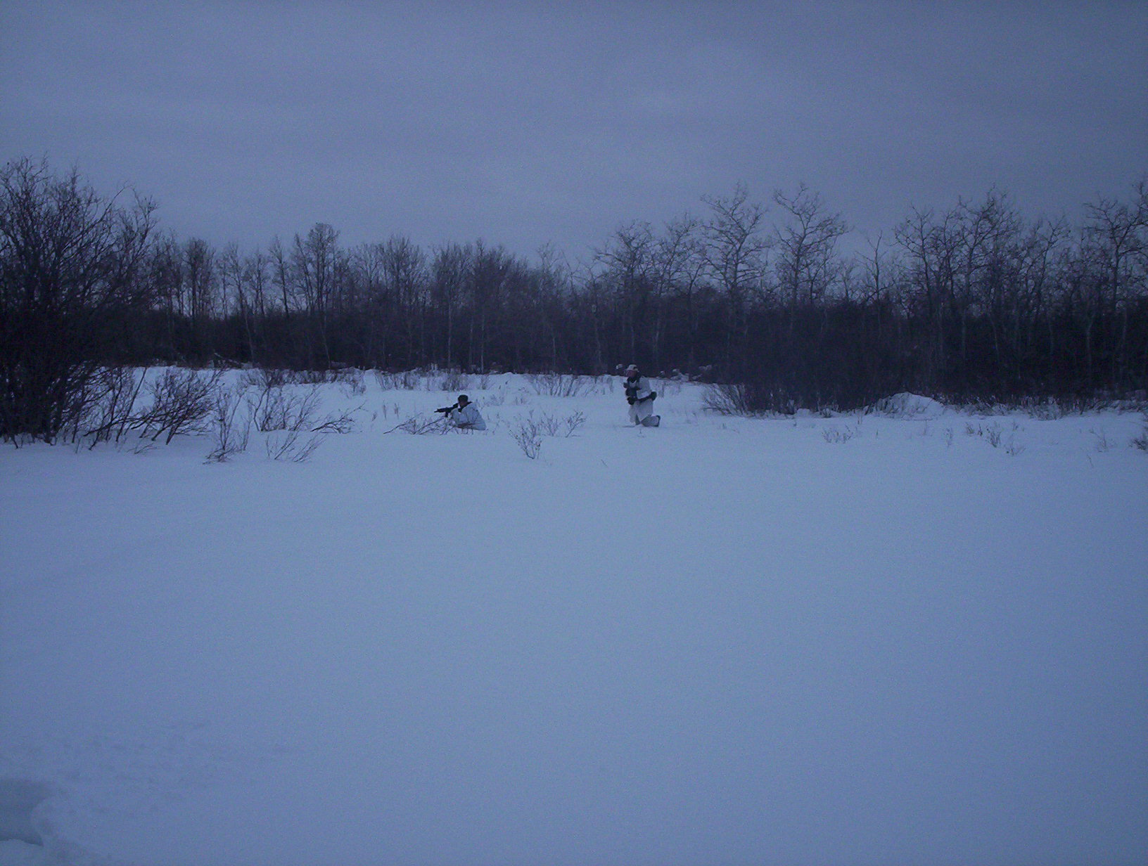 Myself and Ron on RECCE in Op: Snowblind Fox