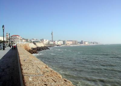 Cadiz seafront