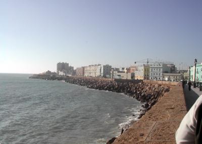 Cadiz seafront