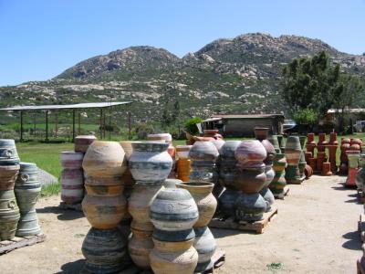Pottery for Sale in Guadalupe Valley