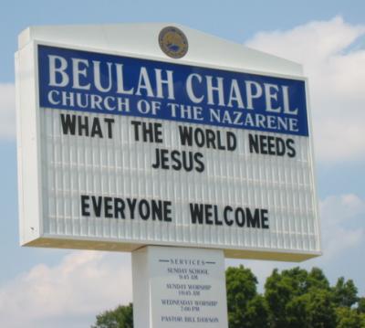 sign