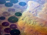 Irrigated farmland, Central Saudi Arabia