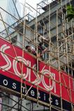 Bamboo scaffolding