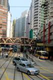 View from the tram, Hennesy Road, Hong Kong