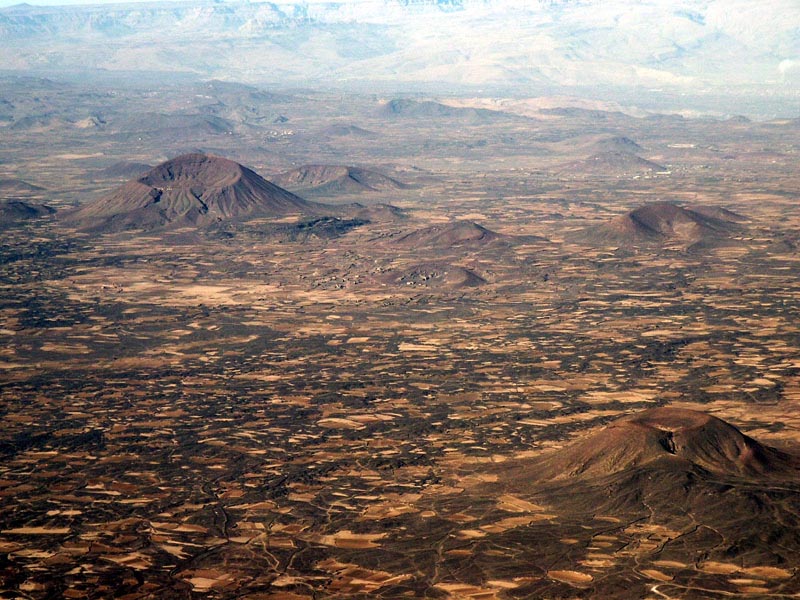 Valley north of Sanaa, Yemen