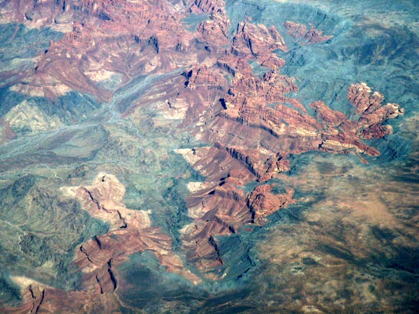 Canyons near Al Wajh, Saudi Arabia