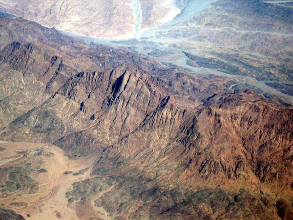 Coastal mountains north of Al Wajh, Saudi Arabia