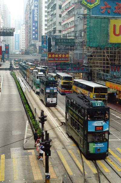 Tram Jam, Causeway Bay