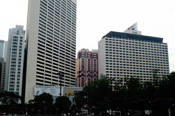 The Park Lane Hotel, Causeway Bay, on Hong Kong Island