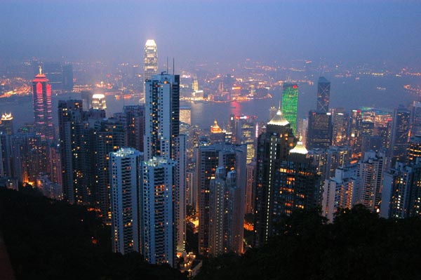 View of Hong Kong from Victoria Peak