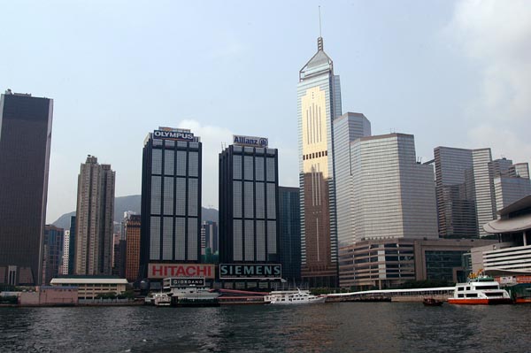 Central Plaza, Wan Chai, from the Star Ferry
