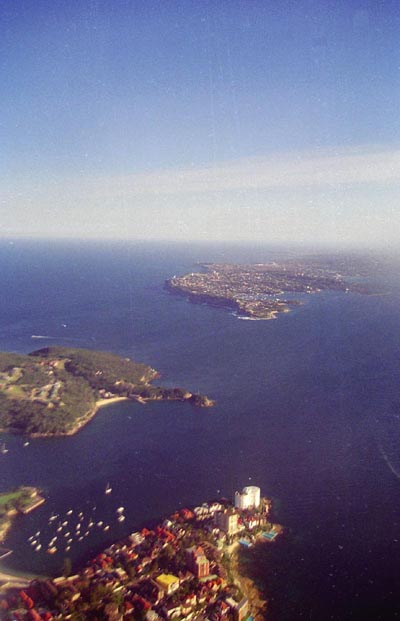 Entrance to Sydney Harbour from over Manly