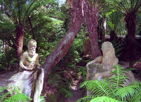 William Ricketts Sanctuary - sculpture park where the sculptor lived until he died in 1993