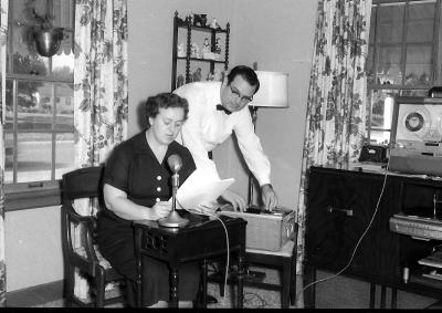 Bob and Mary Recording at Parents' Home