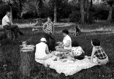 Picnic with Johnston Family