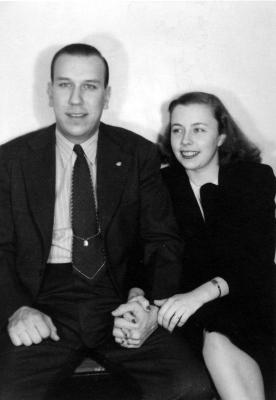 Roger & Peg - Shortly BeforeTheir Marriage