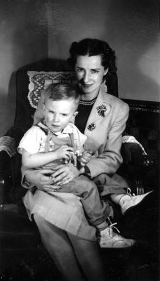 Marialice Grupp & Son Michael - 1944