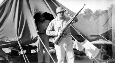 Bob - Camp Dodge - Iowa State Guard - July, 1944