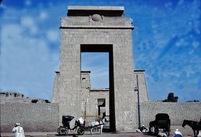 Entrance to Luxor