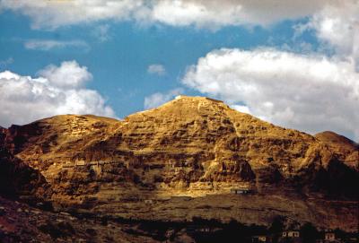 Mount of Temptation Above Jericho