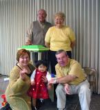 Frank and Ruth Postma Family with newly arrived Granddaughter Emily