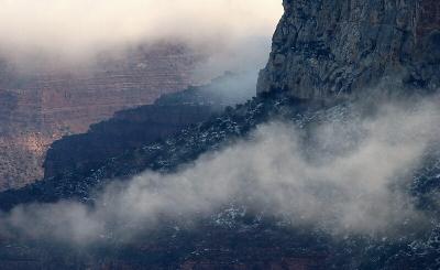 Low Clouds, Grand Canyon