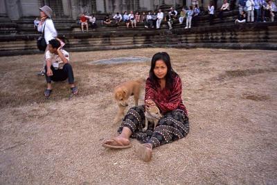 At Angkor Wat