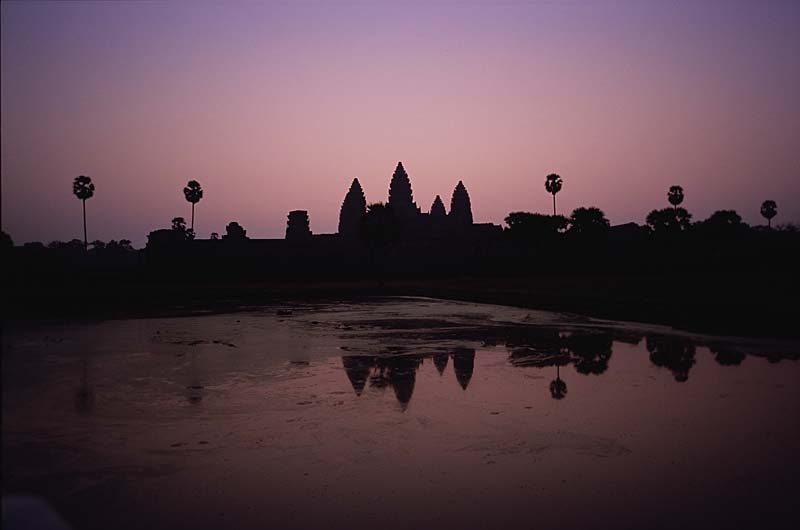 Dawn at the Angkor Wat