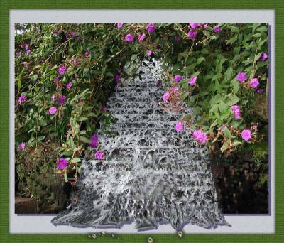 Waterfall Steps in Madeira