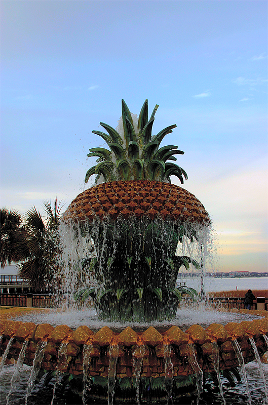 The Pineapple fountain