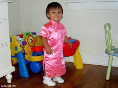 12 July 2003  Chinese Dress