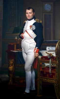 Emperor Napoleon in his Study at Tuileries