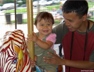 3 July 2003 carousel with uncle cesar