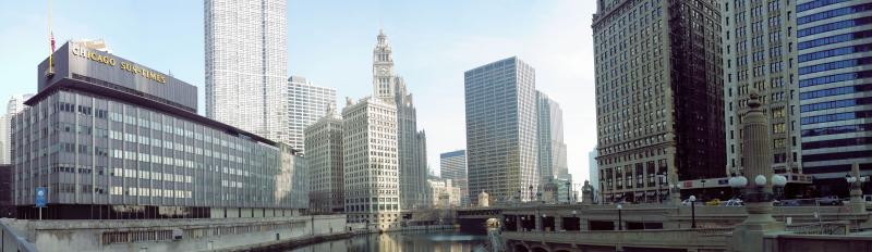 Wacker Drive Pano
