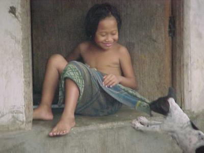 childdog near Bali