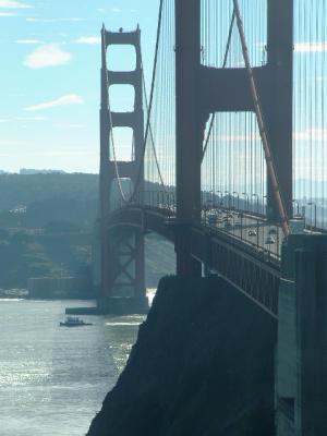 Golden Gate-Weekend traffic