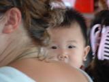 baby on boat.